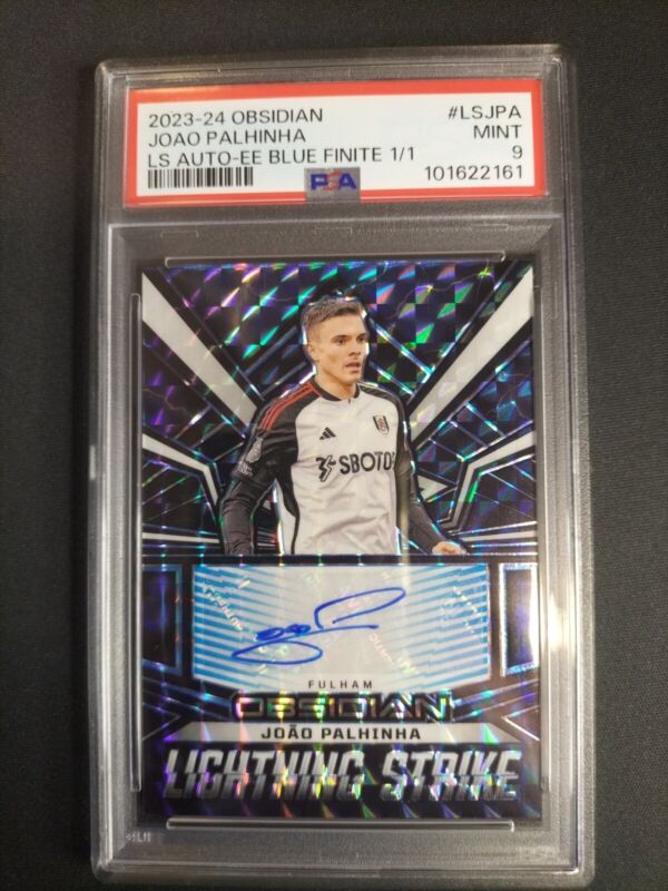 Panini Obsidian 2023-24 Palhinha 1/1 Blue Finite Auto Psa 9 Fulham for sale on Ebay