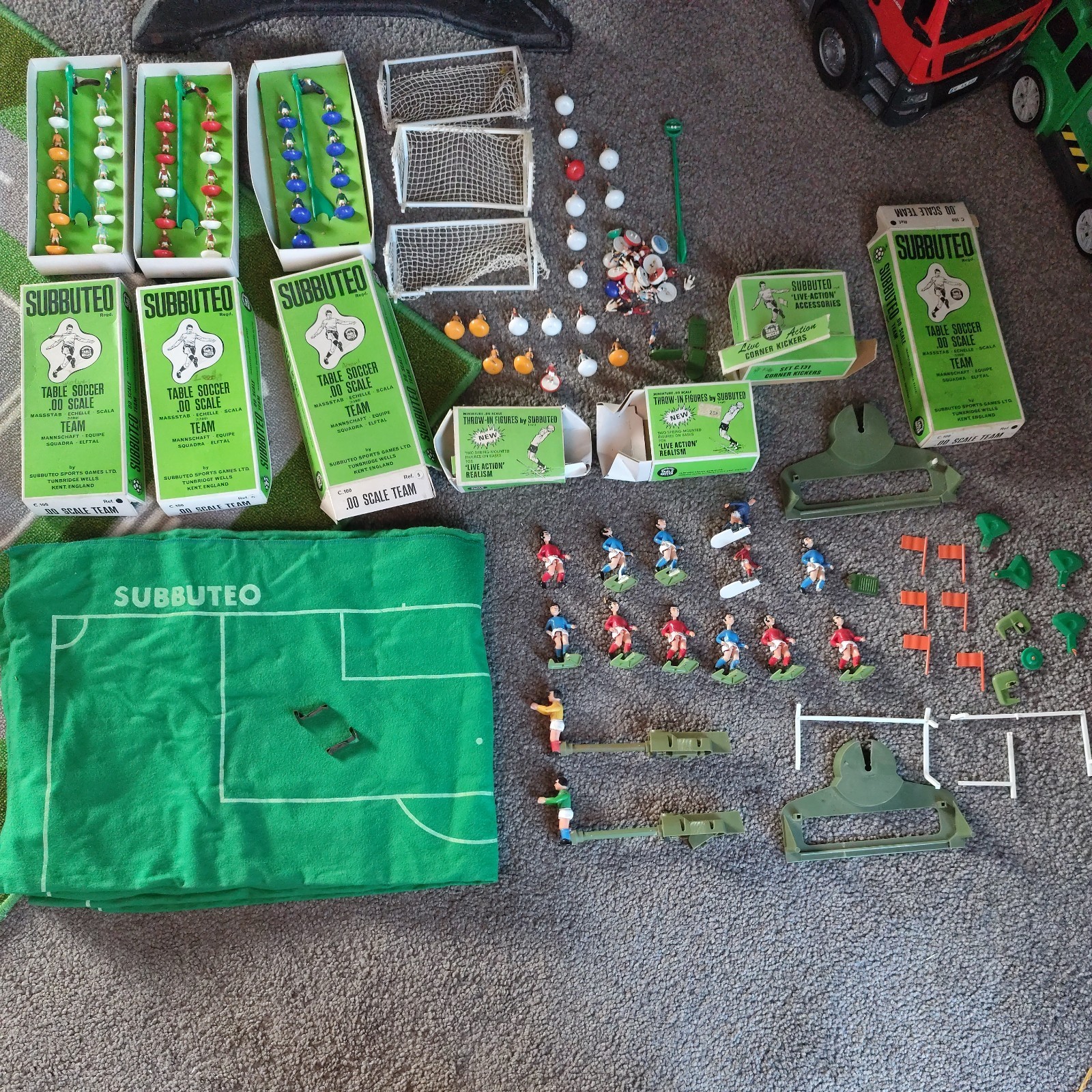 Vintage Subbuteo Bundle & super striker spears Job Lot  for sale on Ebay
