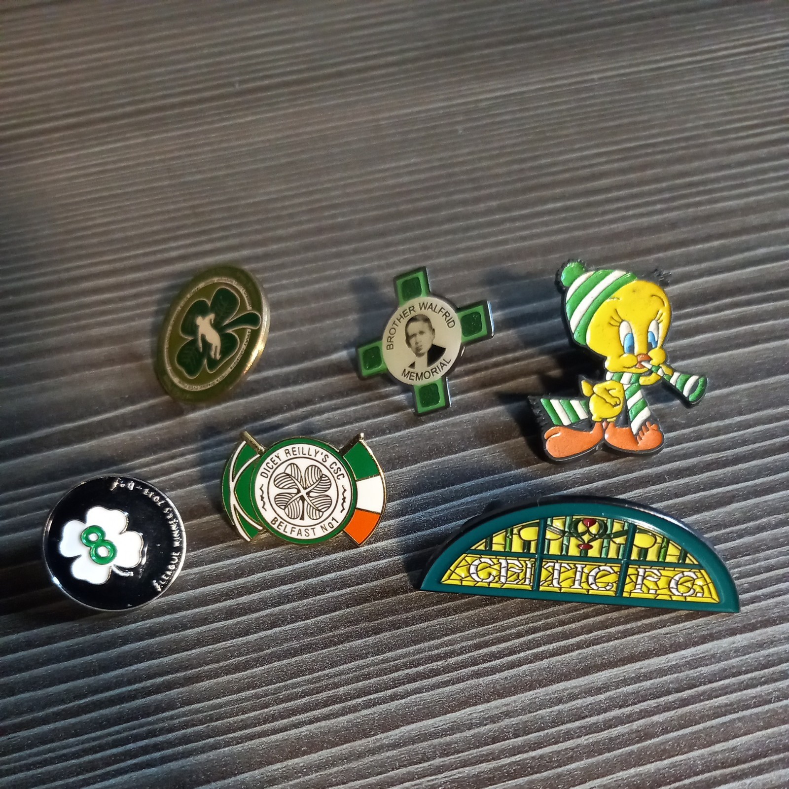 Celtic FC Assorted Pin Badges 8 for sale on Ebay