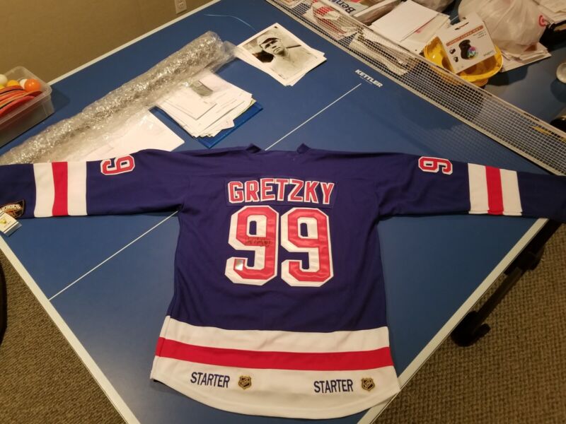 Wayne Gretzky Autographed WGA Vintage CCM Starter New York Rangers #99 Jersey  for sale on Ebay
