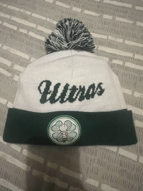 green brigade ultras celtic bobble hat rare members only hard to get  for sale on Ebay