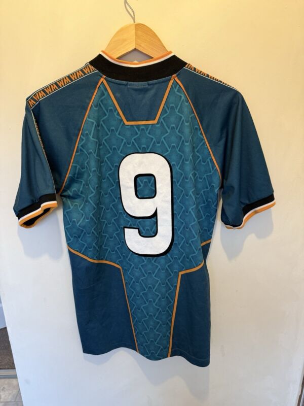 Wolverhampton FC 1996/97 Away Wolves Football Shirt - Steve Bull - Uk Size s  for sale on Ebay