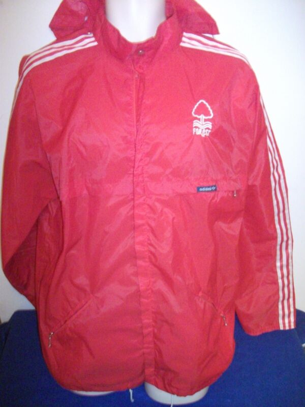 Nottingham Forest Home Football 1979 - 1980 Vintage Adidas shirt/jacket L for sale on Ebay