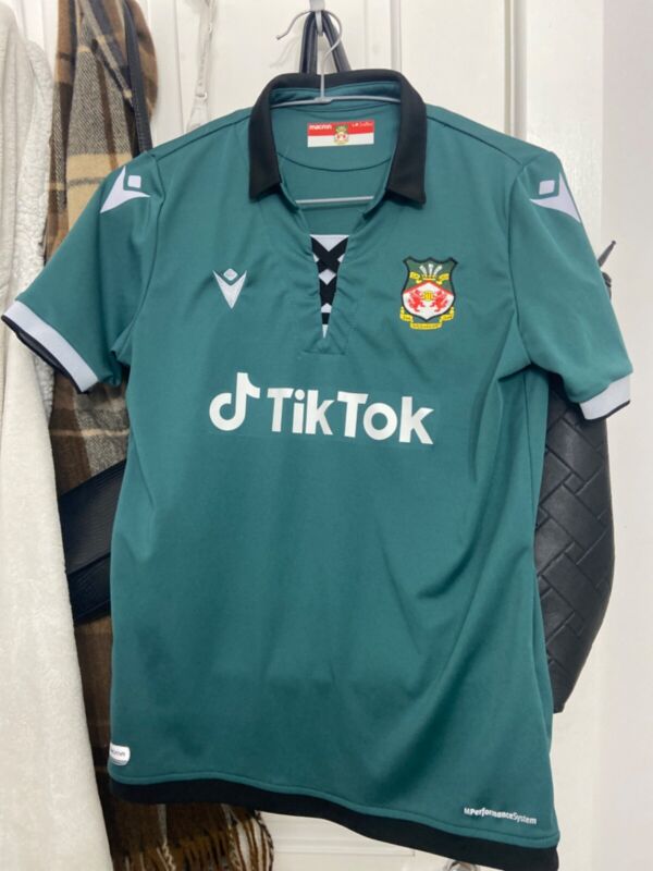 Wrexham FC 2021-2022 Away Shirt for sale on Ebay