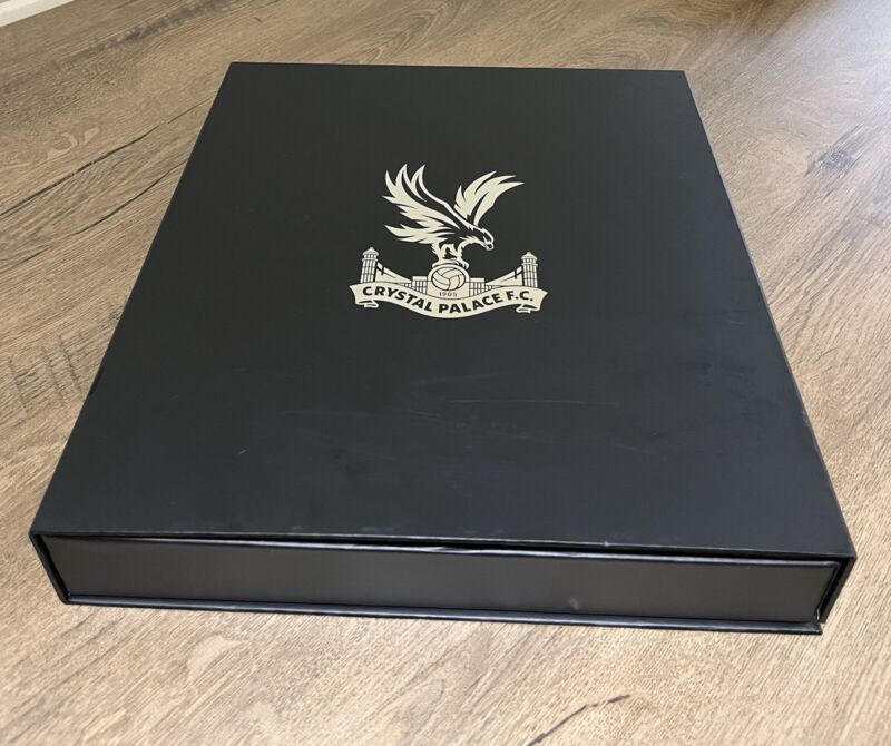 Crystal Palace 2017/18 signed shirt in limited edition box  for sale on Ebay