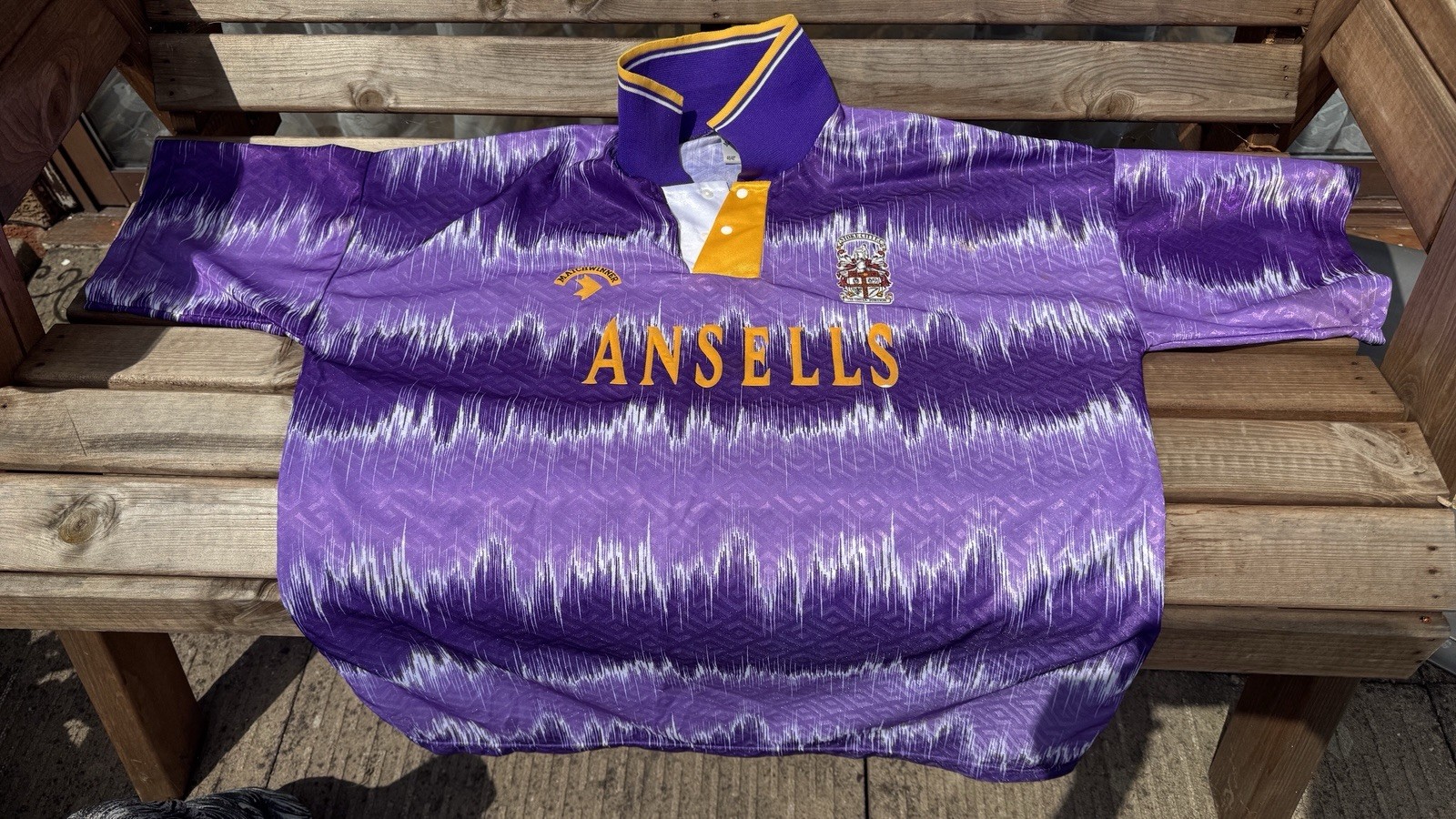 Original STOKE CITY 92/93 AWAY  SHIRT 