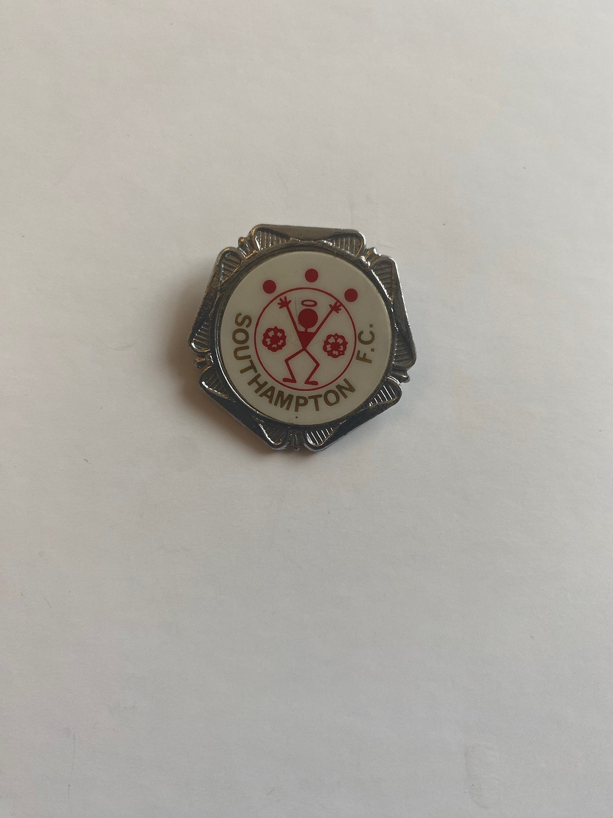 SOUTHAMPTON - Superb Enamel Football Pin Badge “The Saints” for sale on Ebay