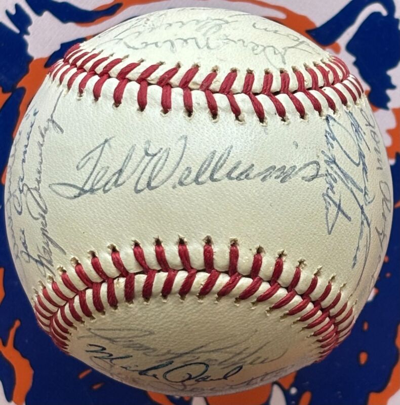 1972 TEXAS RANGERS TEAM SIGNED OAL CRONIN BASEBALL HOF TED WILLIAMS NELLIE FOX!! for sale on Ebay