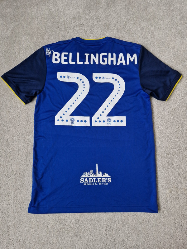 ORIGINAL AUTHENTIC Birmingham City 2019/2020 Home Football Shirt Bellingham #22 for sale on Ebay