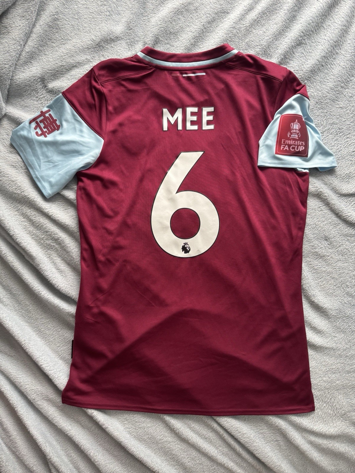 Burnley Fc Ben Mee Fa Cup Home Shirt for sale on Ebay