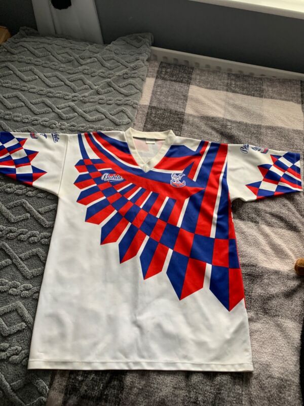 crystal palace 1991-93 bukta training shirt xl for sale on Ebay