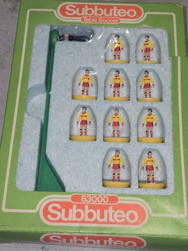 Subbuteo Watford Ref 620 63000 Series for sale on Ebay