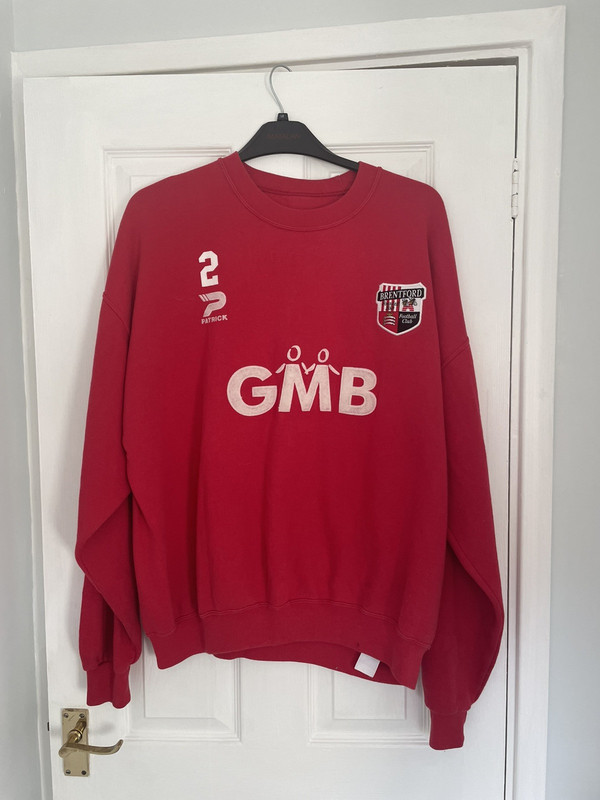 Brentford FC Training sweatshirt - approx 98/99 Season for sale on Ebay