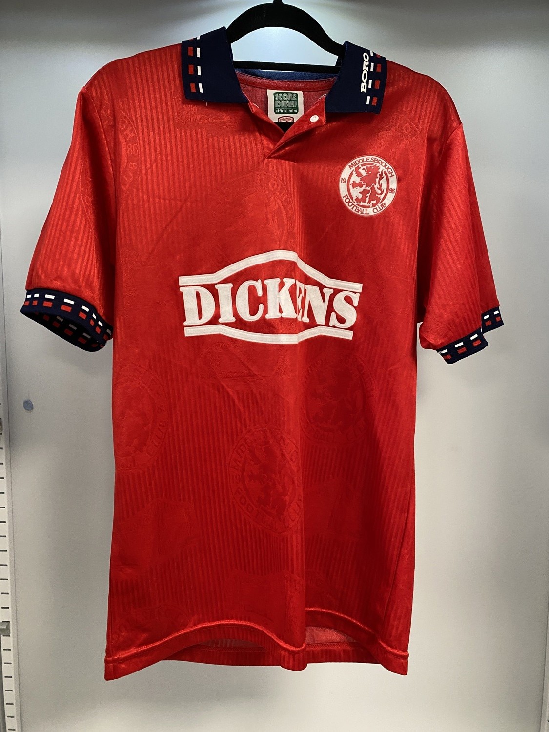 Middlesbrough FC Retro Home Shirt 1990s Score Draw Size L Vintage Preowned  for sale on Ebay