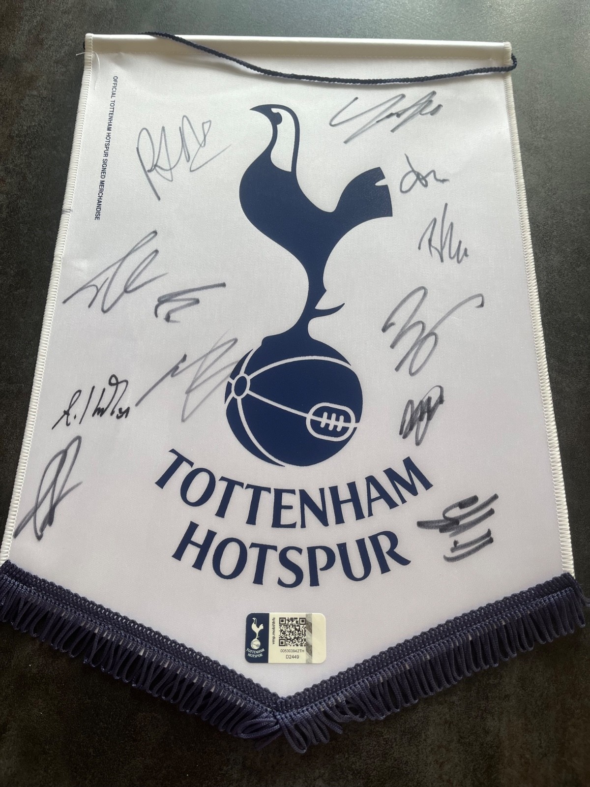 tottenham hotspur signed football memorabilia for sale on Ebay