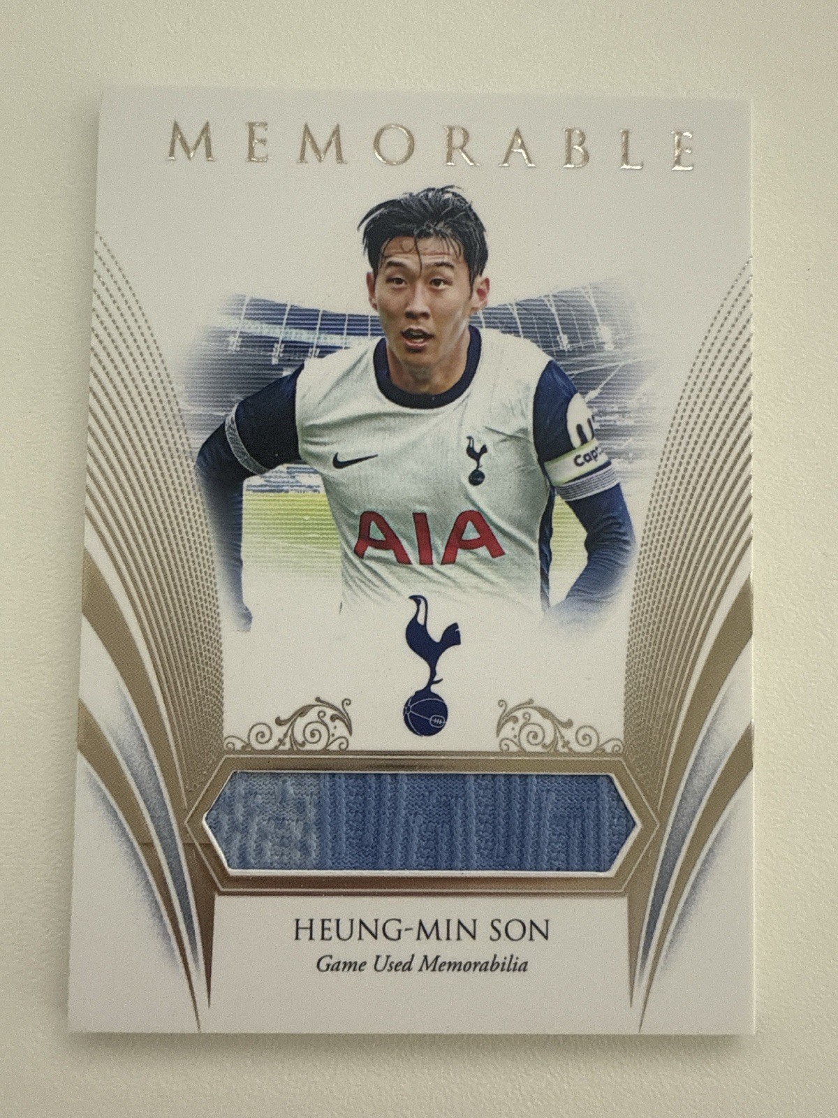 Heung-Min Son 16/25 Game-Worn Jersey Card – Tottenham – Memorable Futera 2024 for sale on Ebay