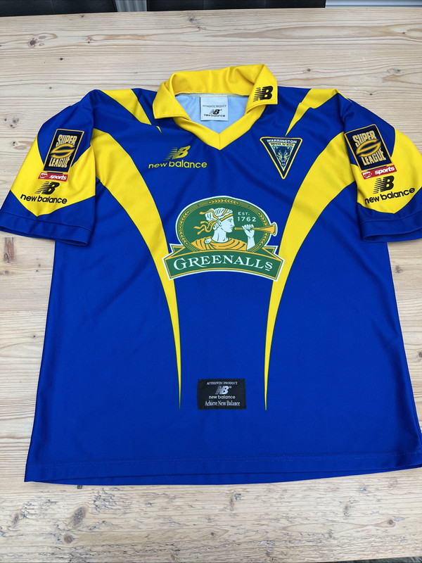 Warrington wolves RFL Shirt  for sale on Ebay