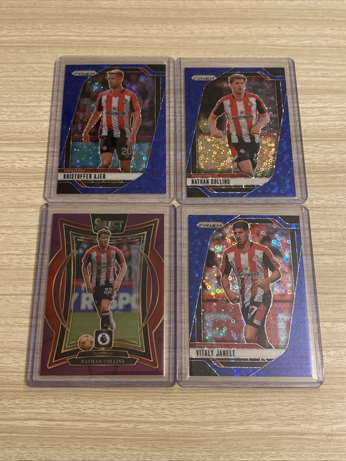 X4 BRENTFORD FC NUMBERED CARD BUNDLE ⚽️ for sale on Ebay