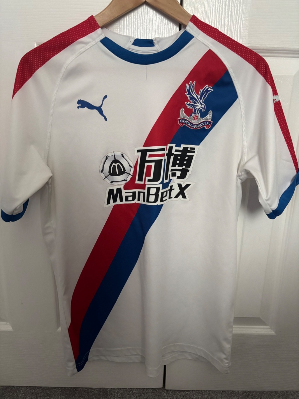 Crystal Palace FC Season 2018/19 Puma Away Shirt Adult Size Medium **used** for sale on Ebay