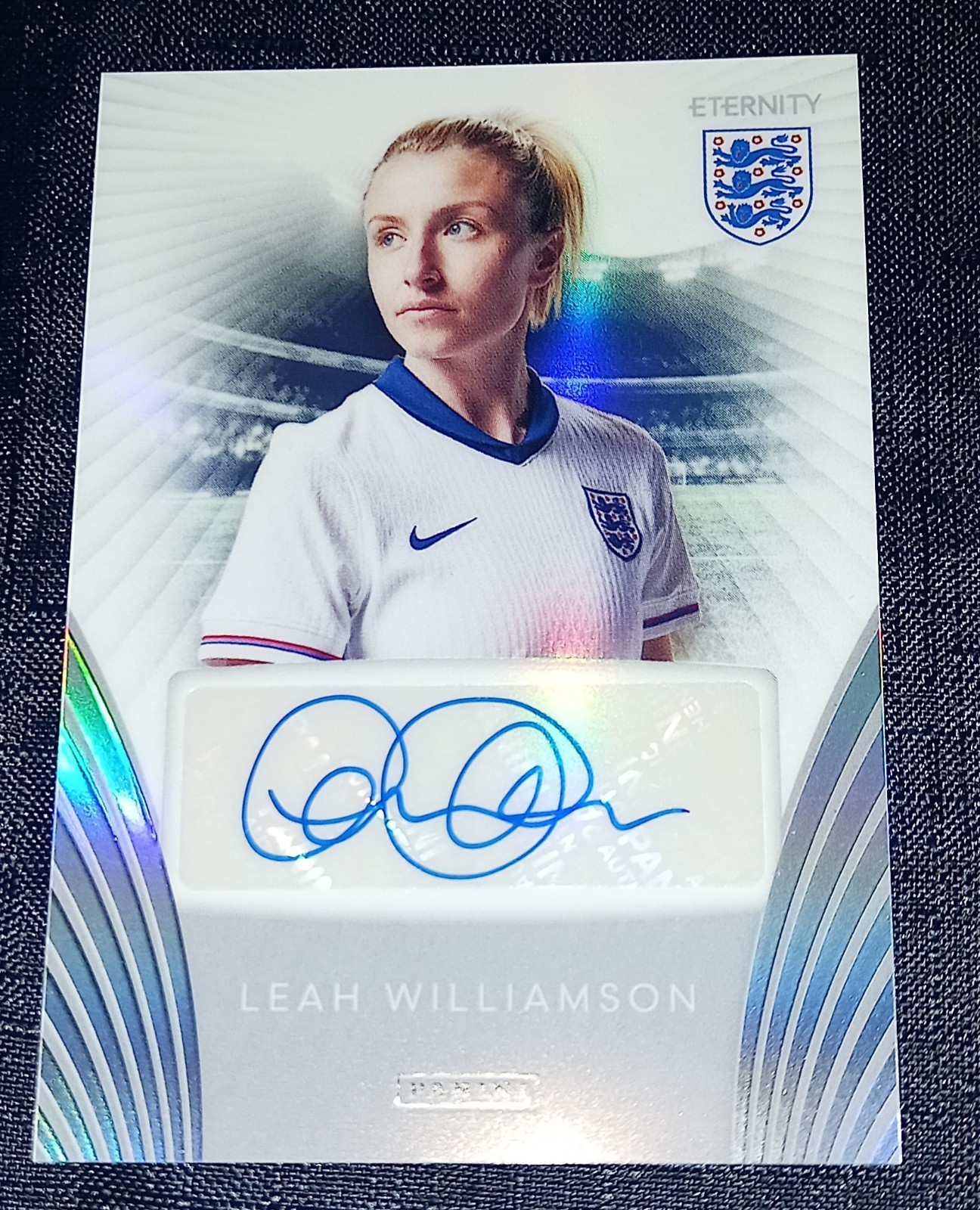 Panini Eternity Lionesses LEAH WILLIAMSON AUTO. ARSENAL WOMENS for sale on Ebay