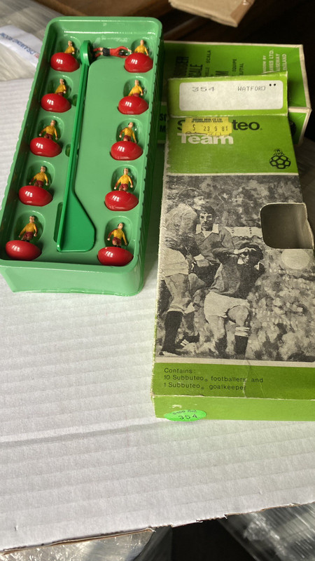 Subbuteo Ref:354 Watford for sale on Ebay