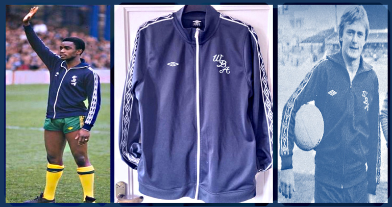 West Bromwich Albion, Umbro track jacket. Size XL. for sale on Ebay