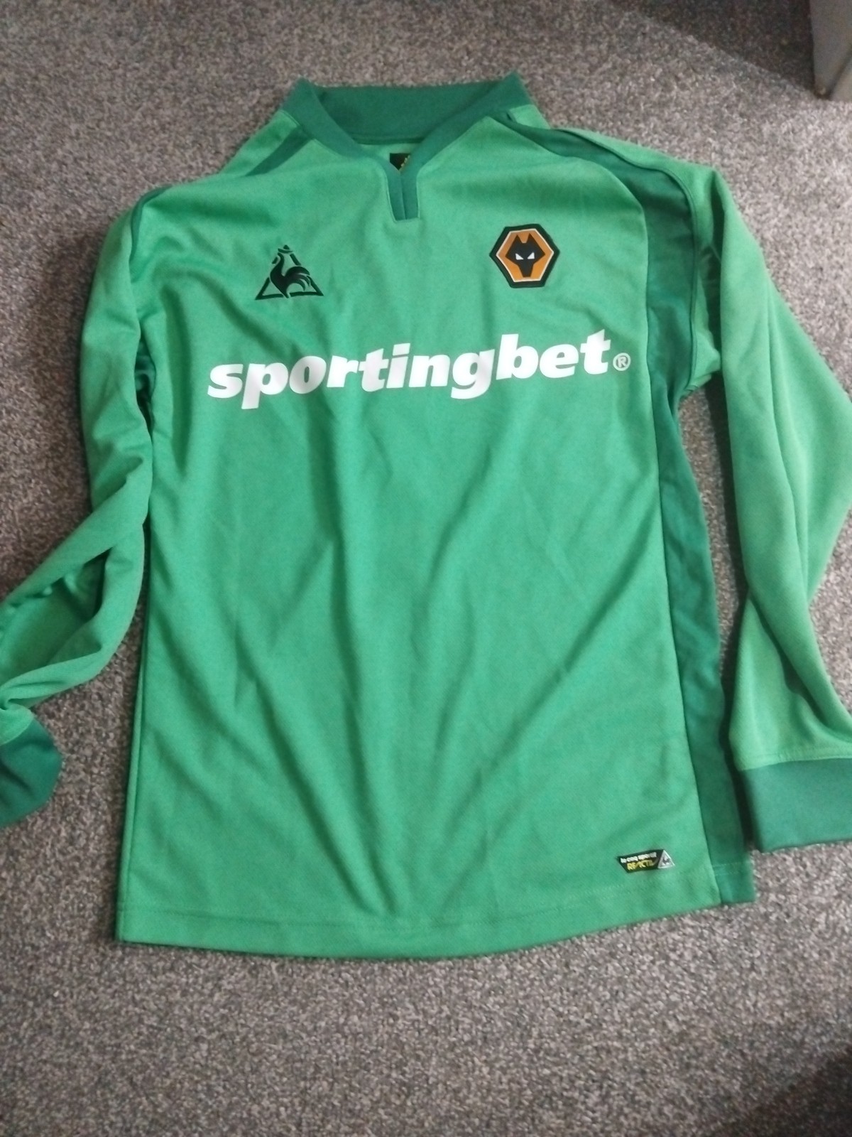 Football Memorabilia A Wolves Shirt Including The Goalkeeper Hennesy On The Back for sale on Ebay