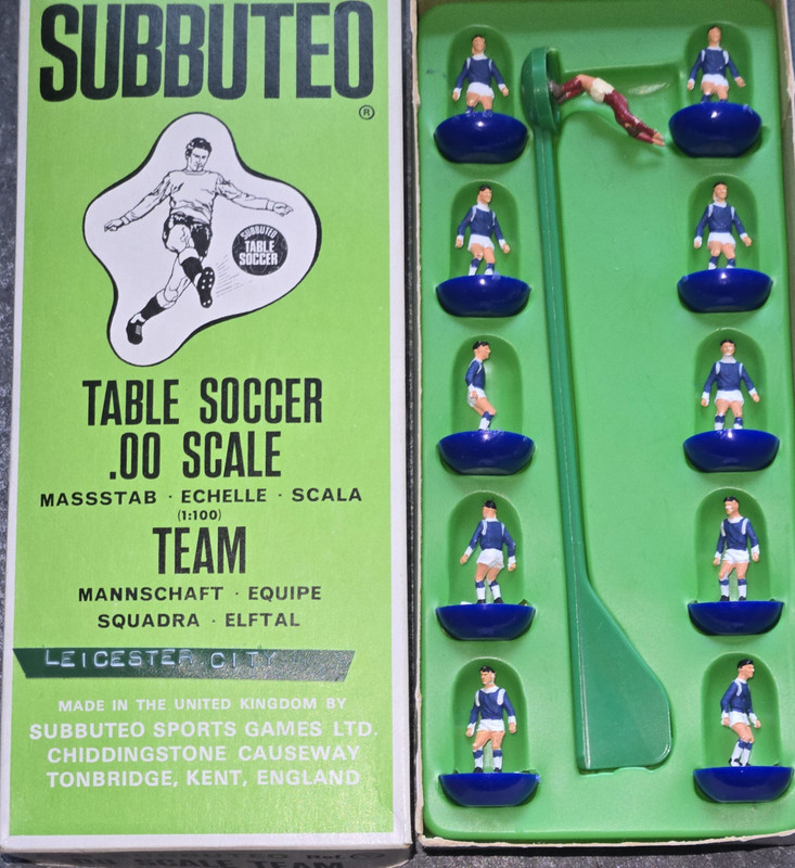 Subbuteo Leicester City Ref 192 HW for sale on Ebay
