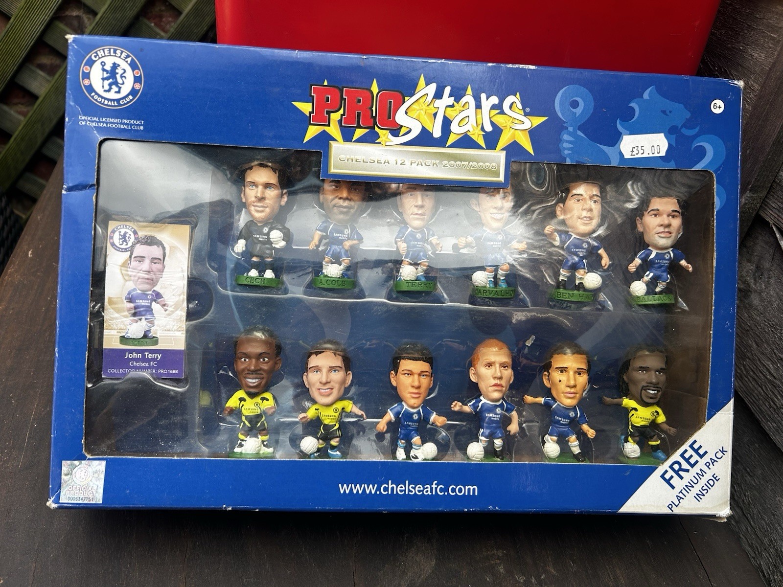 Corinthian Prostars Chelsea 2007/2008 With Platinum John Terry for sale on Ebay