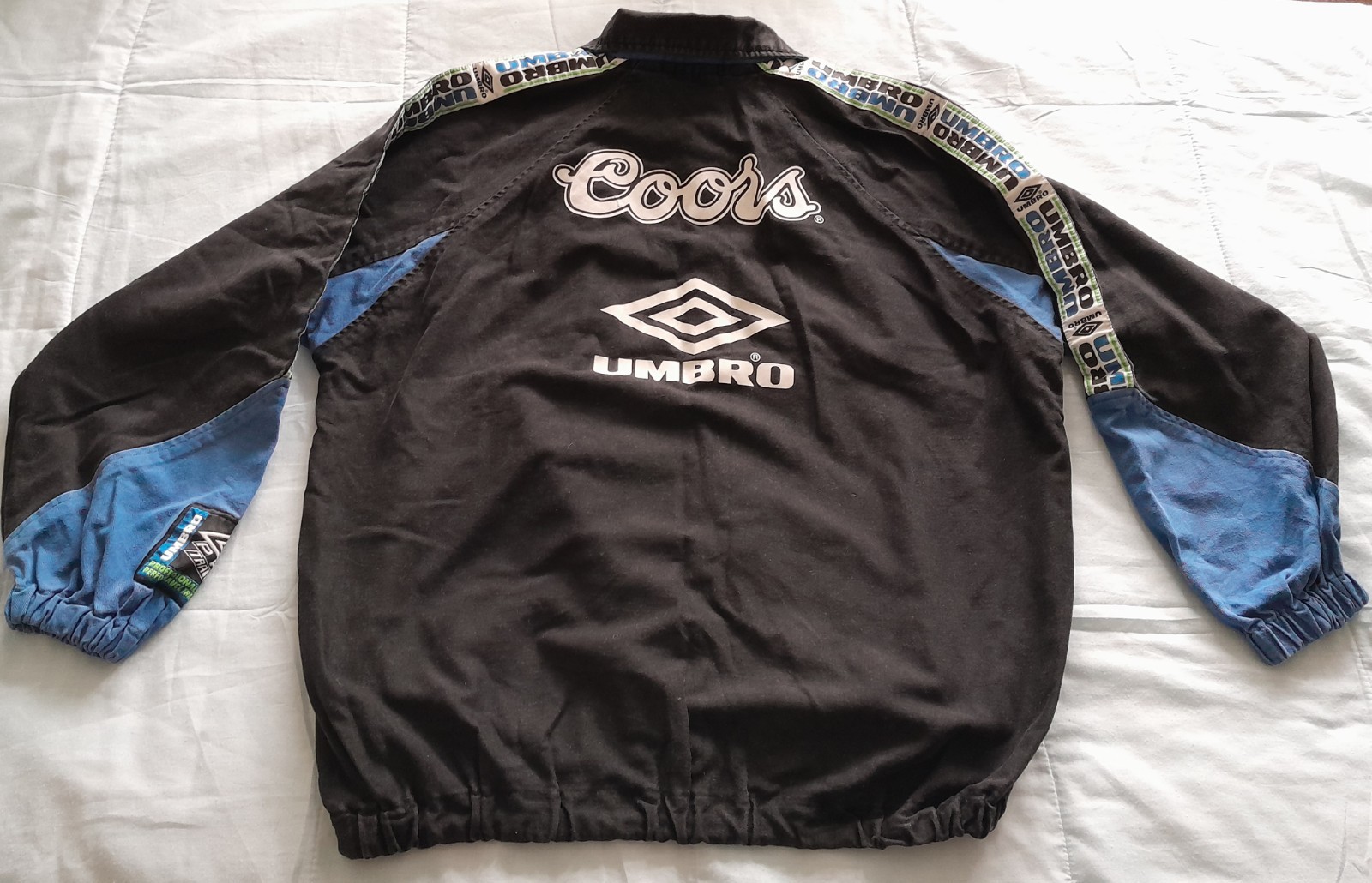 Umbro Chelsea Coors vintage  training drill football top shirt. Size L for sale on Ebay