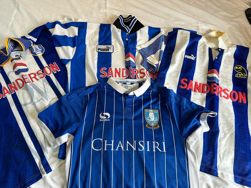 Sheffield Wednesday Football Shirts Large for sale on Ebay