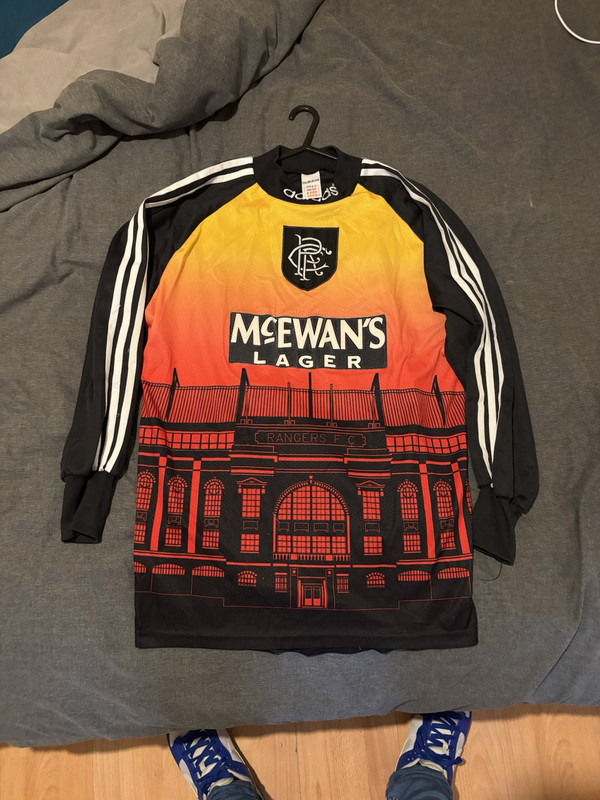 Rangers 1996/97 GK Shirt - Medium (Original And Very Rare) for sale on Ebay