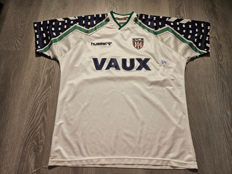 Mens Hummel Sunderland Away football shirt 1991 - 1994 Size XL for sale on Ebay