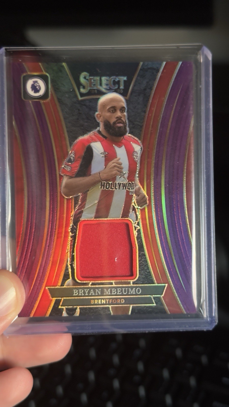 Panini Select 24/25 Bryan Mbeumo Patch Brentford FC Manchester United! for sale on Ebay