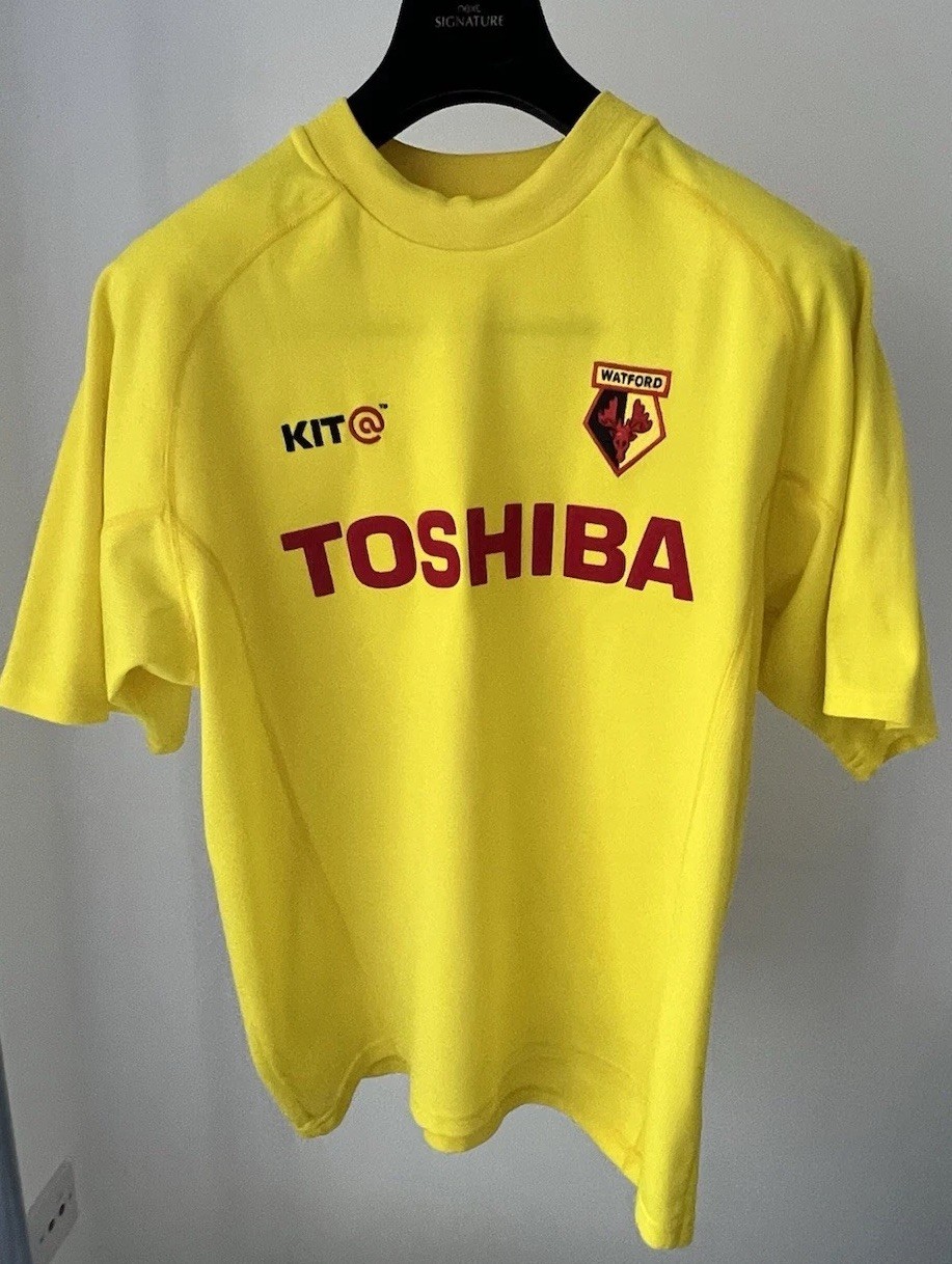 MINT Watford Shirt 01-03 Seasons Size large 42”/44” Made By Kit@ for sale on Ebay