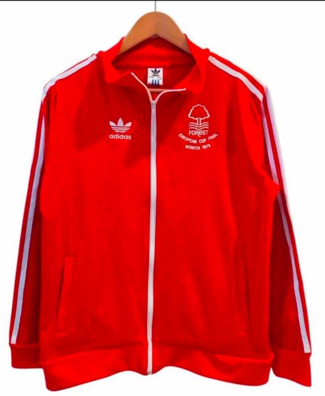 Nottingham Forest Munich 1979 Tracksuit Top for sale on Ebay