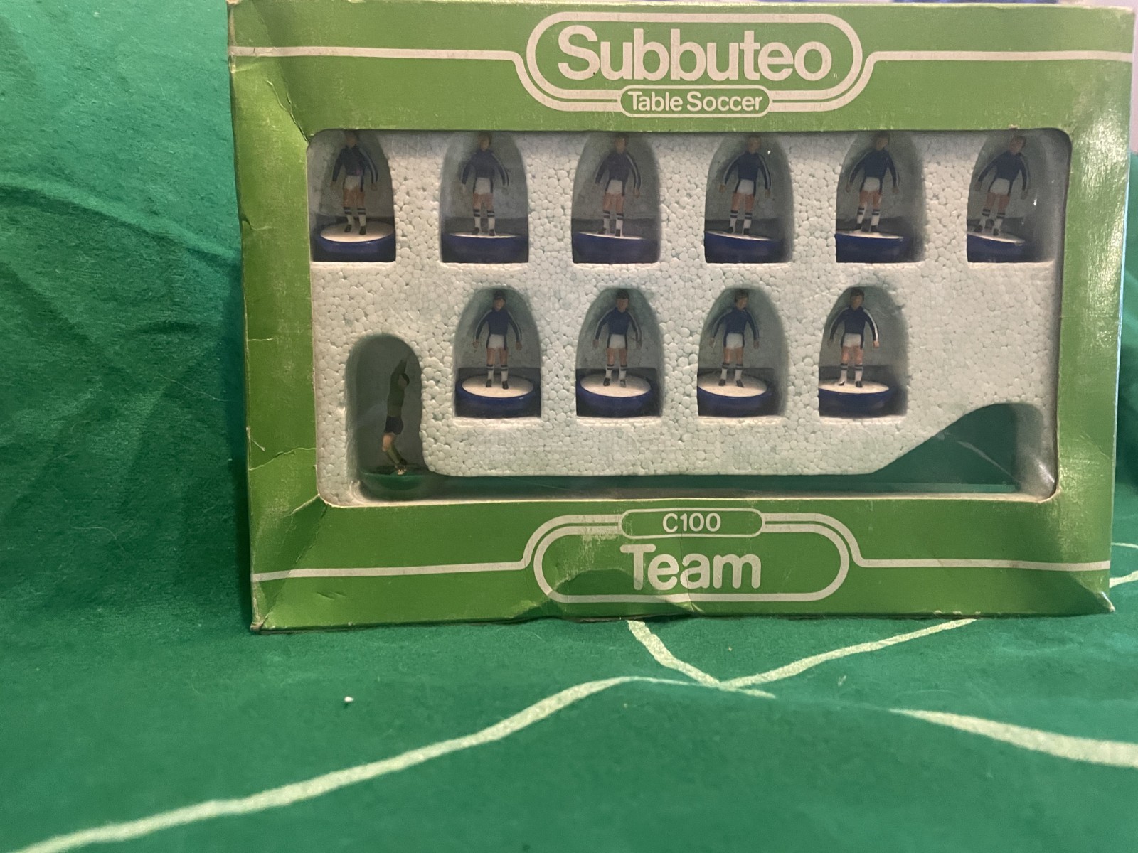 Subbuteo lightweight team 384  EVERTON/BIRMINGHAM CITY/HJK NUMBERED BOX for sale on Ebay