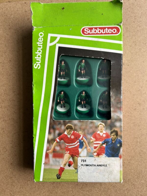 Subbuteo L/W Plymouth Argyle Team No731 for sale on Ebay