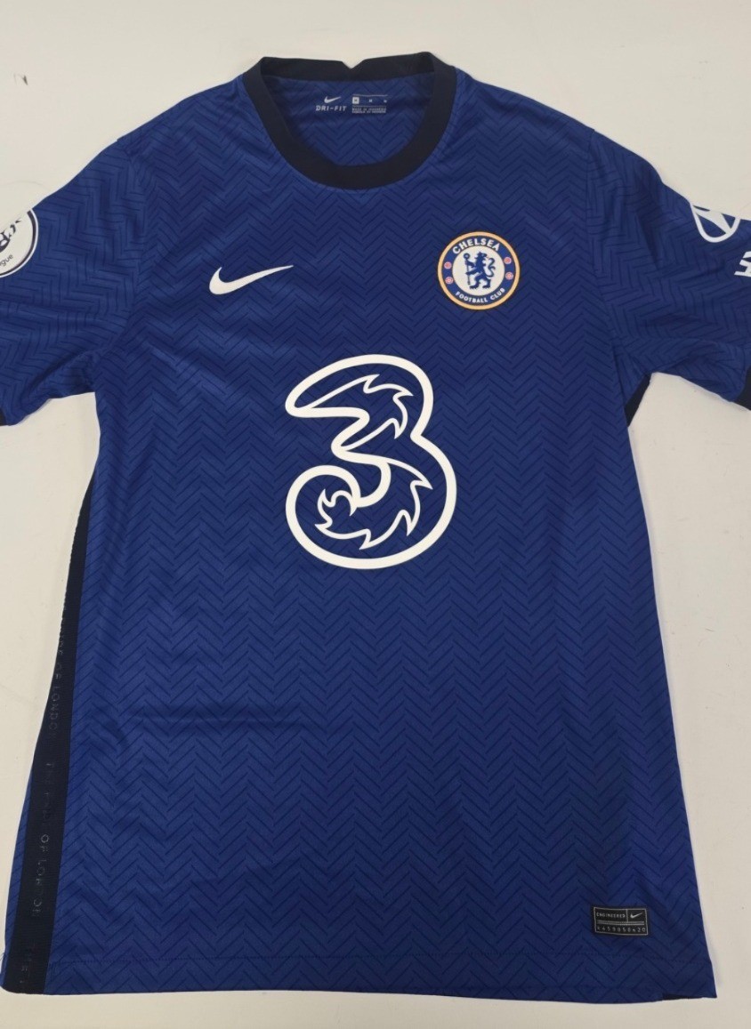 Chelsea FC Home Shirt 2020/21 Pulisic 10 Medium Nike Dri-Fit for sale on Ebay