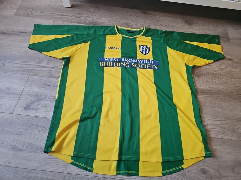 west bromwich albion shirt Size 2XL for sale on Ebay