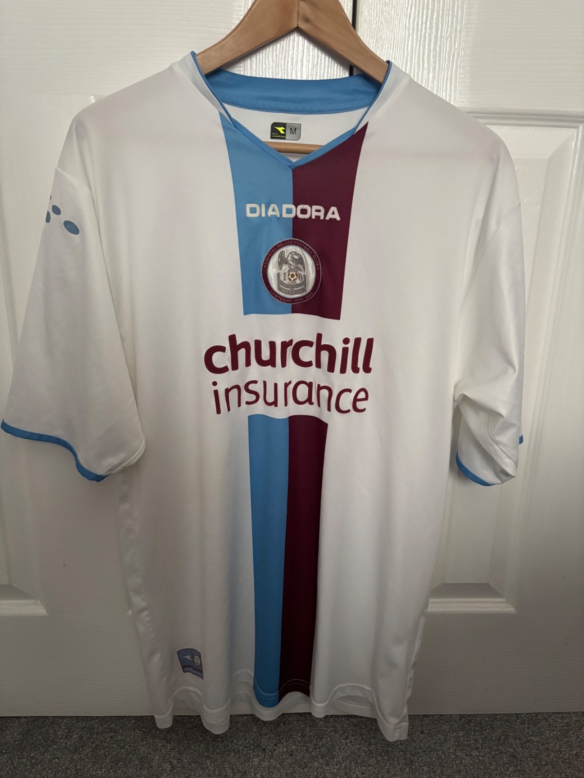 Crystal Palace FC Season 2005/ 2006 Diadora Centenary Adult Shirt Size Medium  for sale on Ebay