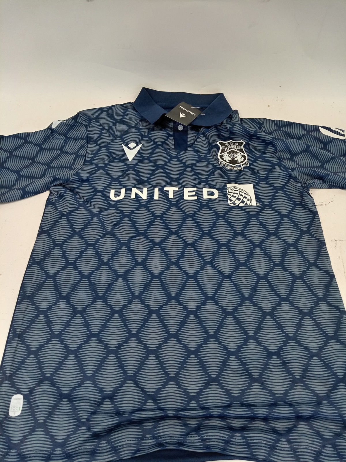 New With Tags Macron 2024/25 Wrexham FC Away Shirt Mullin #10 Size L Collectors for sale on Ebay
