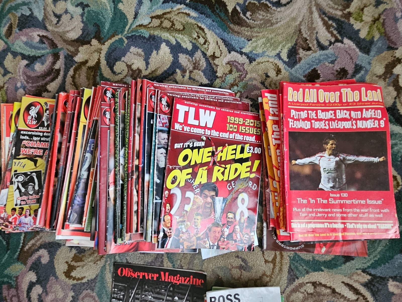 50+ Issues Of The Liverpool Way Fanzine plus Boos mag RAOTL LFC extras rare for sale on Ebay