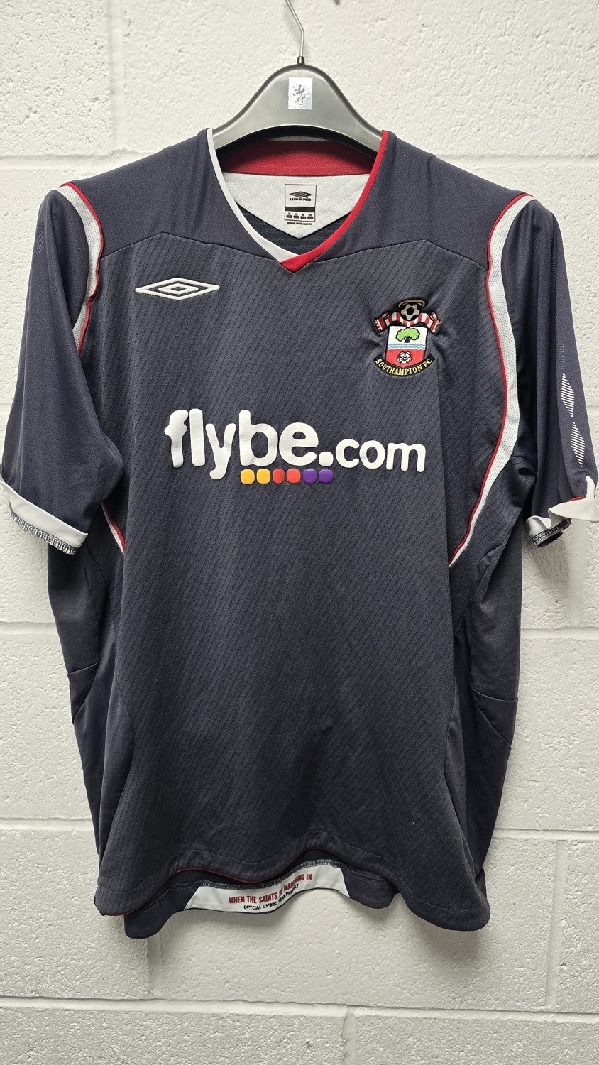 Southampton FC Umbro Away Shirt 2005-2006 Flybe Sponsor Size XL for sale on Ebay