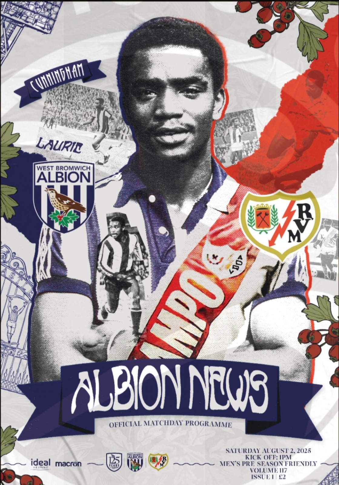 West Bromwich Albion v Rayo Vallecano 2025 for sale on Ebay