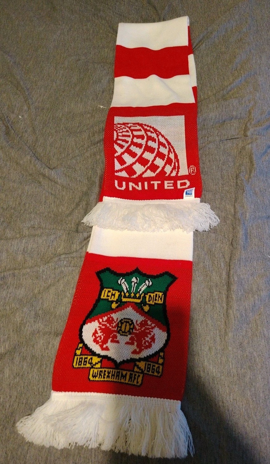 Wrexham Scarf. Limited To One Match for sale on Ebay