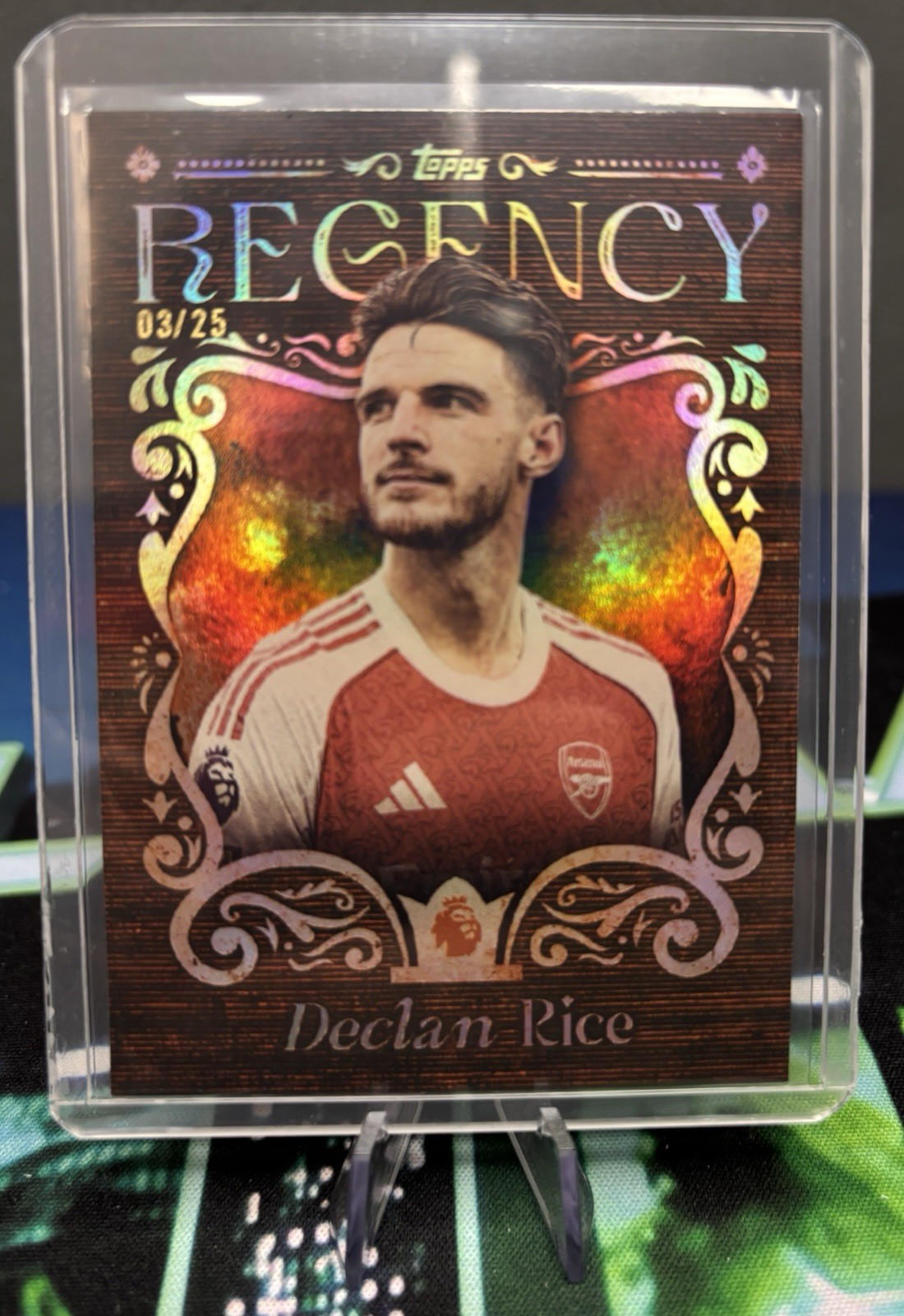 Declan Rice 03/25 Topps Regency London Premier League Exclusive West Ham Arsenal for sale on Ebay