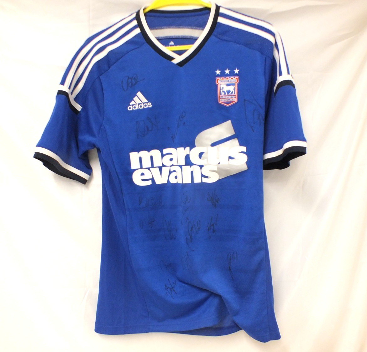 Ipswich Town 2014/15 season autographed shirt - size M  (Hol) for sale on Ebay