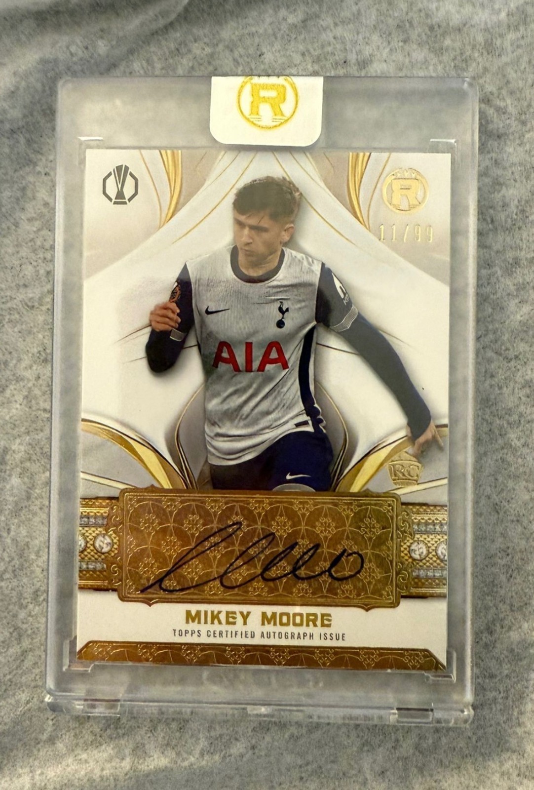 Topps Reverence 2024/25 - Mikey Moore -RC Autograph Card Tottenham Hotspur 11/99 for sale on Ebay