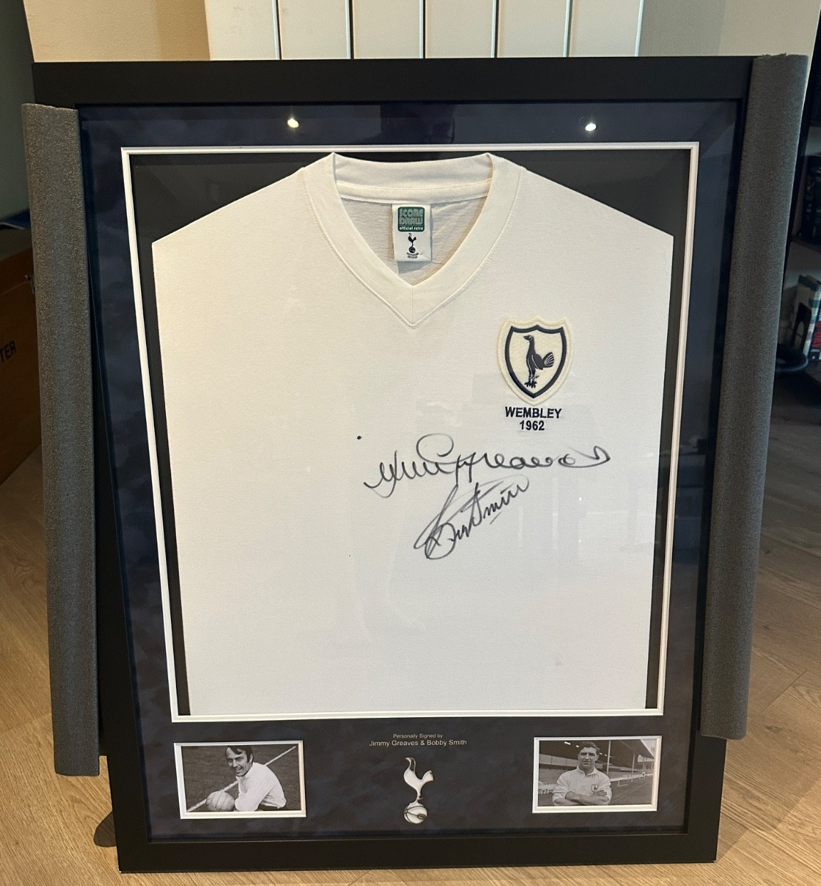 Tottenham Legend Jimmy Greaves and Bobby Smith Signed 1962 Shirt Framed  for sale on Ebay